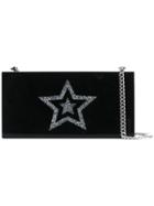 Stella Mccartney Star Box Clutch - Black