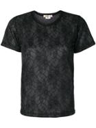 Comme Des Garçons Lace T-shirt - Black