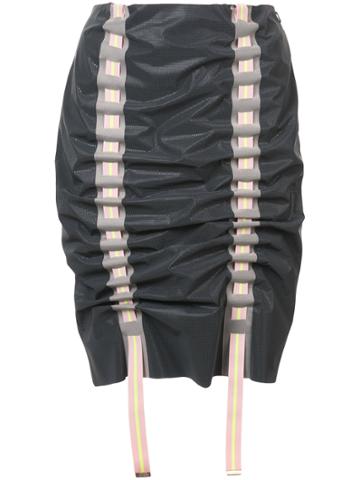 Martina Spetlova Woven Pencil Skirt - Grey