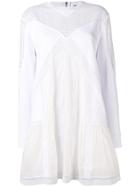 Diesel Black Gold Broderie Patchwork Dress - White