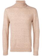 Lardini Roll Neck Sweater - Neutrals