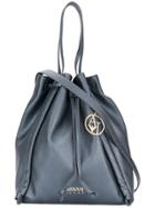 Armani Jeans Drawstring Tote - Blue
