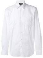 Les Hommes Panelled Formal Shirt - White