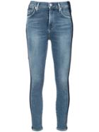 Citizens Of Humanity Skinny Side Stripe Jeans - Blue