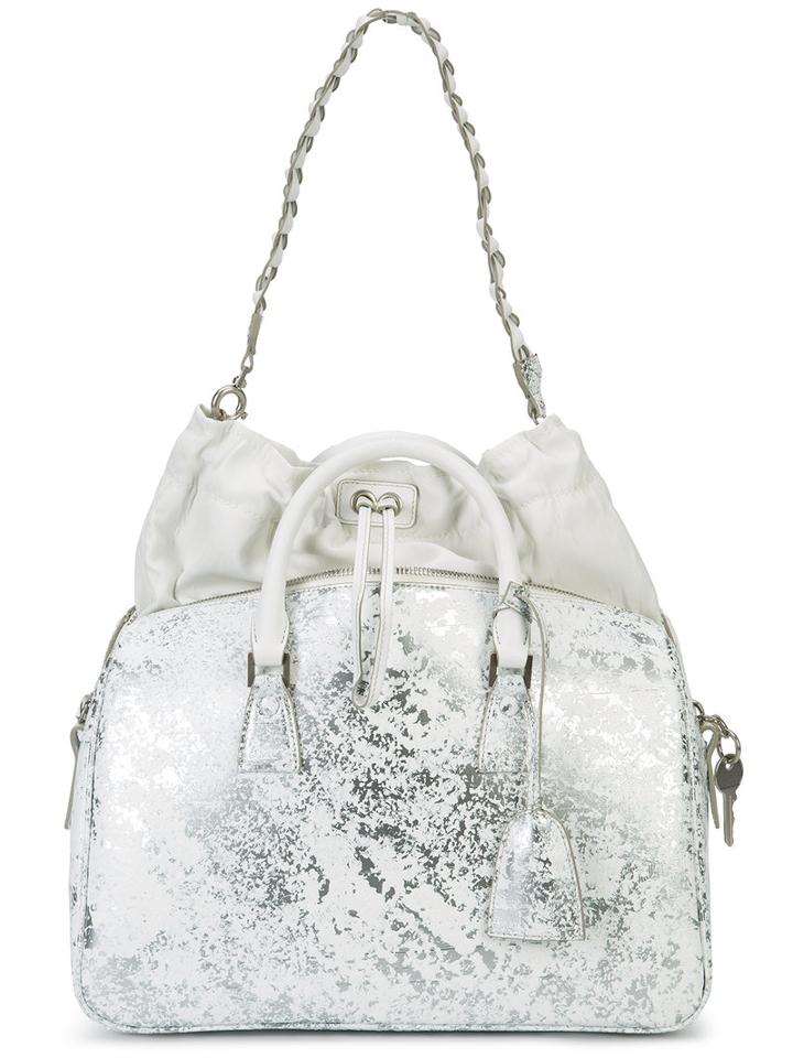Maison Margiela Classic Handbag, Women's, White, Leather