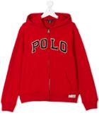 Ralph Lauren Kids Zipped Polo Jacket - Red