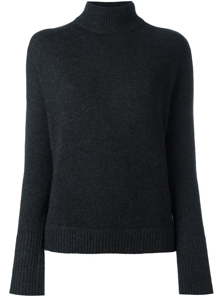 Le Kasha Cashmere 'ireland' Jumper, Women's, Size: Medium, Grey, Cashmere