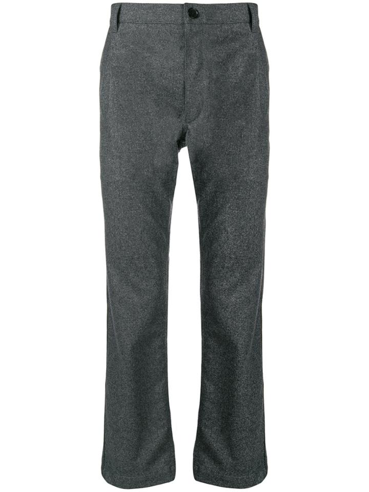 Comme Des Garçons Shirt Boys Cropped Tailored Trousers - Grey