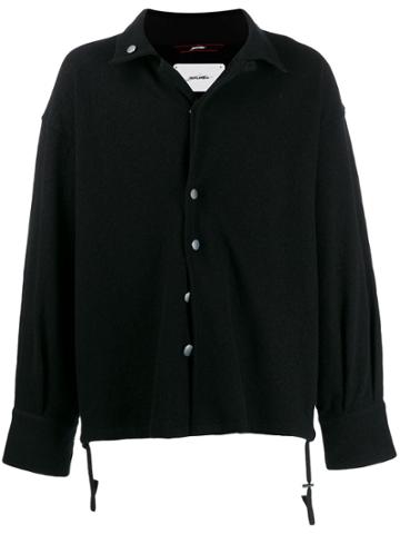 Indice Studio Knitted Shirt Jacket - Black