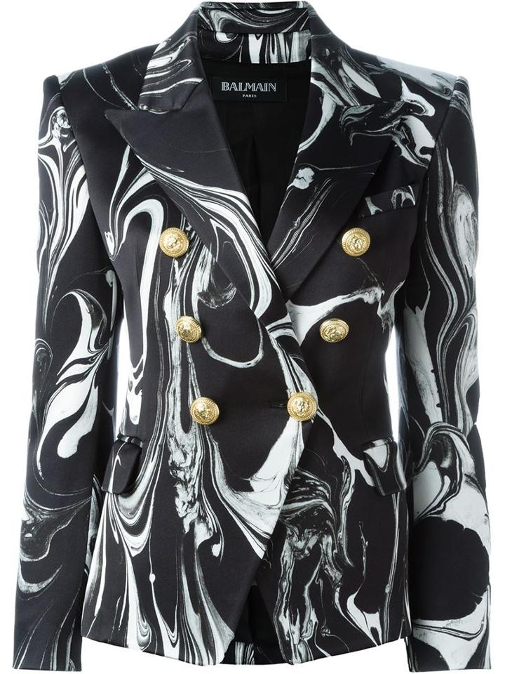 Balmain Printed Blazer