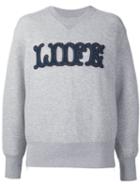 Sacai Liife Sweatshirt, Women's, Size: 4, Grey, Cotton/nylon