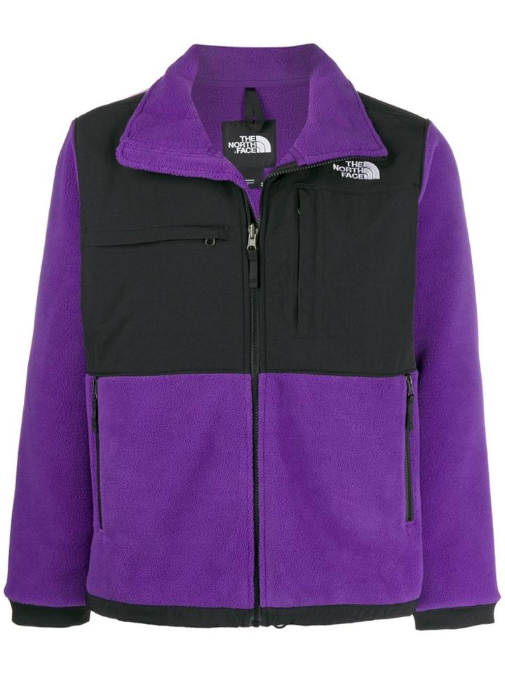 The North Face Fleece Panel Jacket - Purple