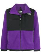 The North Face Fleece Panel Jacket - Purple