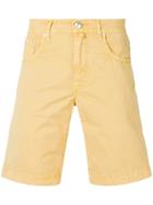 Jacob Cohen Chino Shorts - Yellow
