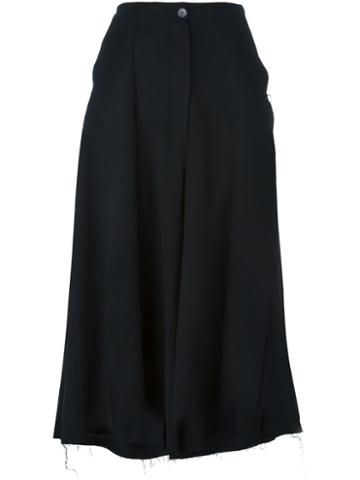Damir Doma 'pollock' Wide Fit Trousers, Women's, Size: Xs, Black, Virgin Wool