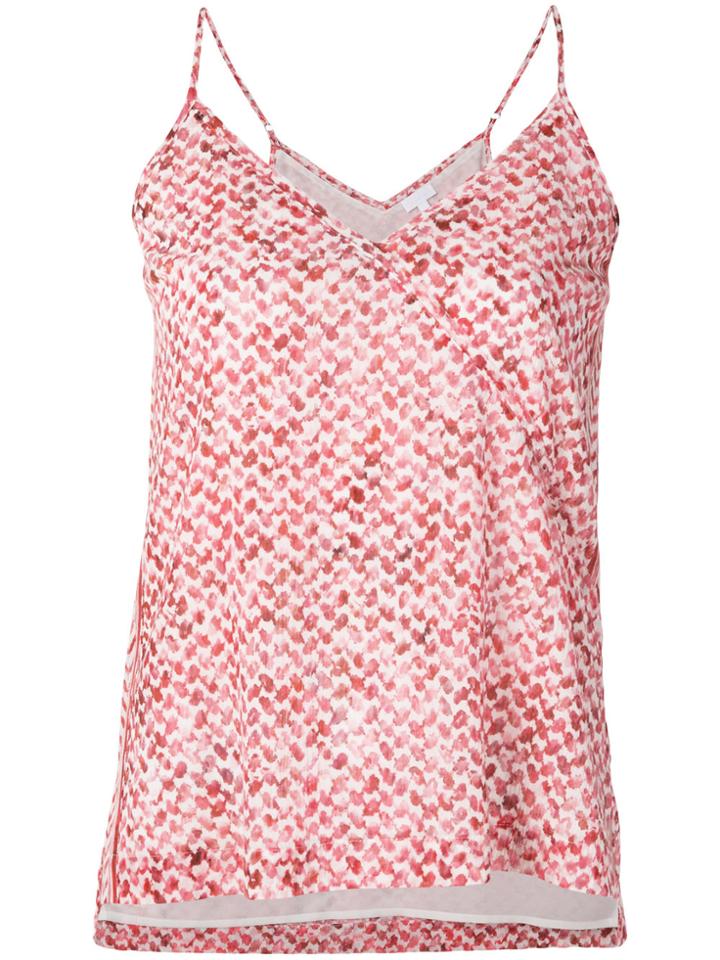 Lala Berlin Marbled Kufiya Print Vest Top - Red