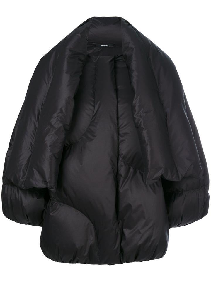 Maison Margiela - Puffer Coat - Women - Cotton/polyamide/goose Down - 40, Black, Cotton/polyamide/goose Down