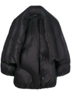Maison Margiela - Puffer Coat - Women - Cotton/polyamide/goose Down - 40, Black, Cotton/polyamide/goose Down