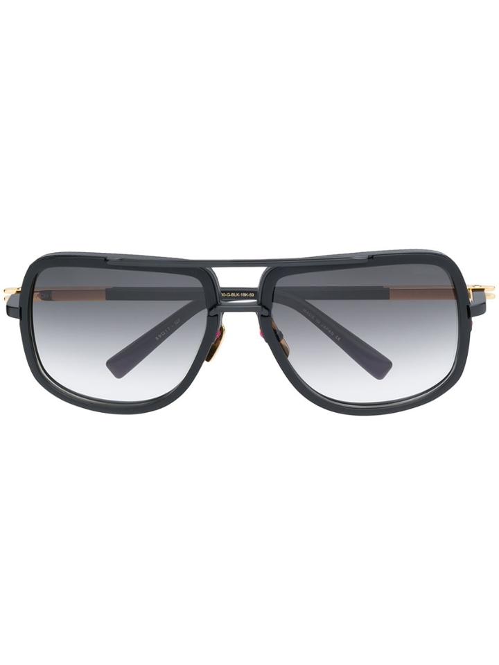 Dita Eyewear Gradient Oversized Sunglasses - Black
