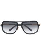 Dita Eyewear Gradient Oversized Sunglasses - Black