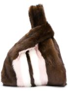 Simonetta Ravizza Furrisima Tote - Brown