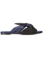 Oscar De La Renta Piper 10mm Sandals - Blue