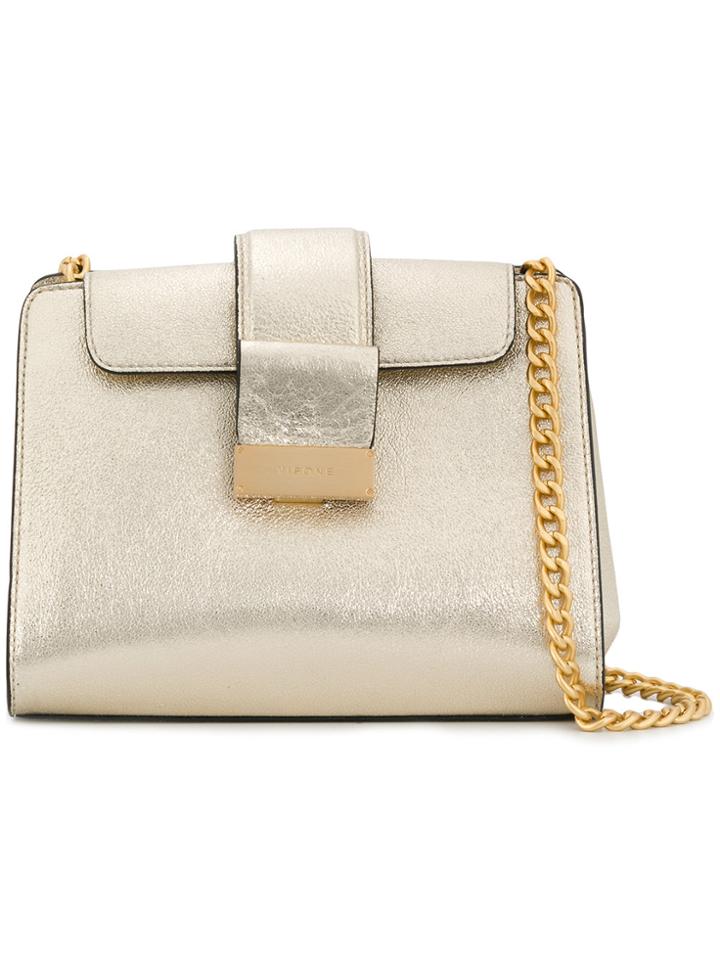 Visone Margot Medium Shoulder Bag - Metallic