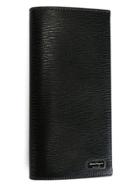 Salvatore Ferragamo Long Trifold Wallet - Black