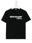 Dsquared2 Kids Teen #puresugar T-shirt - Black