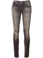 R13 Alison Skinny Jeans, Women's, Size: 31, Grey, Cotton/spandex/elastane