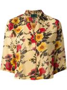 Jean Paul Gaultier Vintage Floral Print Shirt