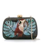 Serpui - Mother-of-pearl Clutch - Women - Mother Of Pearl - One Size, Black, Mother Of Pearl