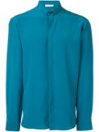 Etro Guru Shirt, Men's, Size: 42, Blue, Silk