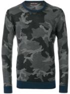 Michael Kors Camouflage Print Jumper - Grey