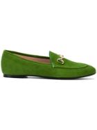 Pretty Ballerinas Classic Buckled Loafers - Green