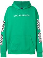 Paura God Yess Blou Hoodie - Green