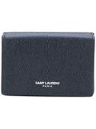 Saint Laurent Tri-fold Wallet - Blue