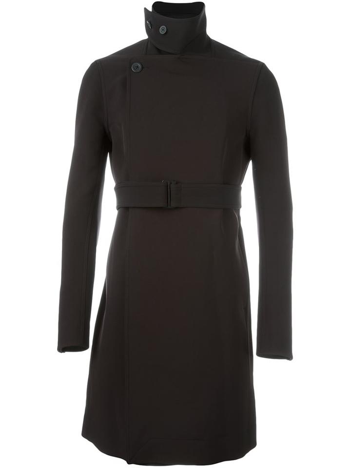 Rick Owens Midi Trench Coat
