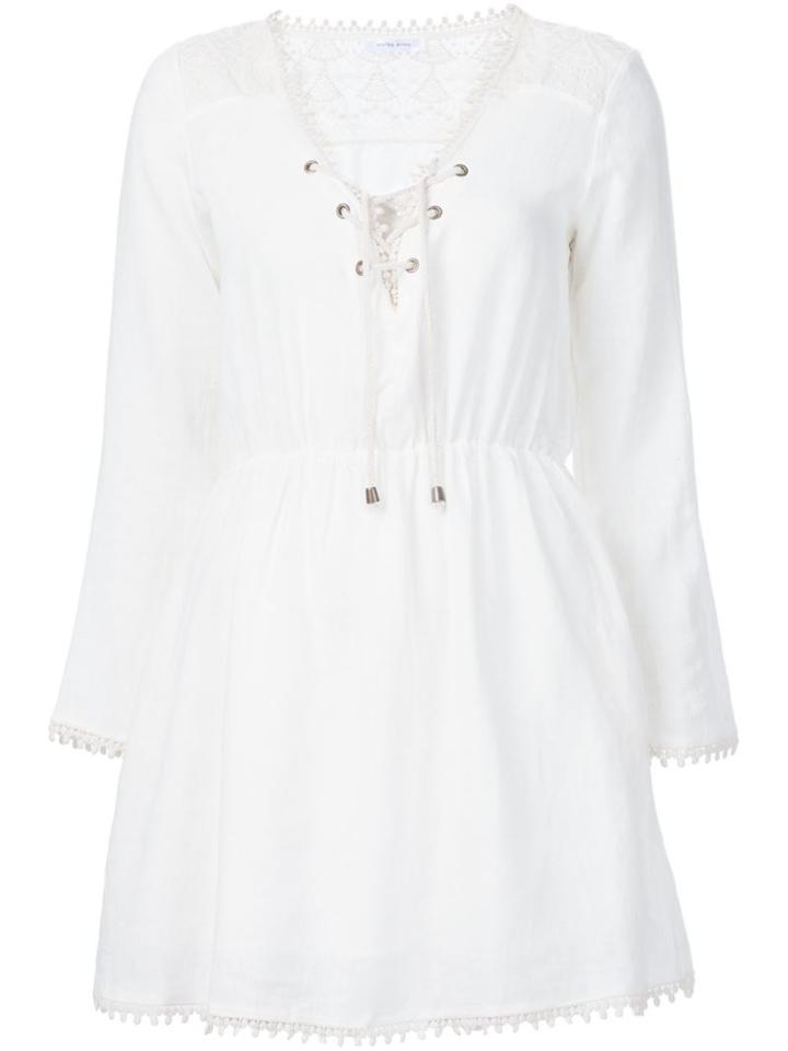 Anine Bing Embroidered Back Dress