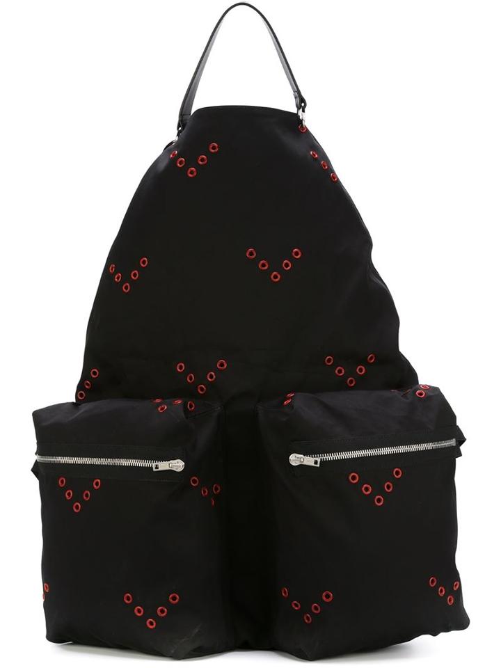 Raf Simons Oversized Chain Detail Backpack