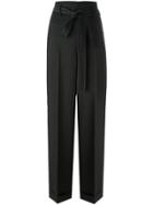 Helmut Lang Pinstripe Paper Bag Pants - Grey