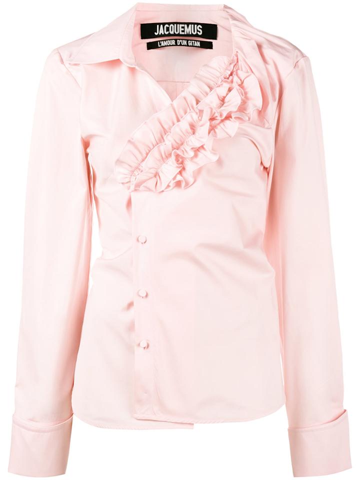 Jacquemus La Chemise Seville Shirt - Pink & Purple