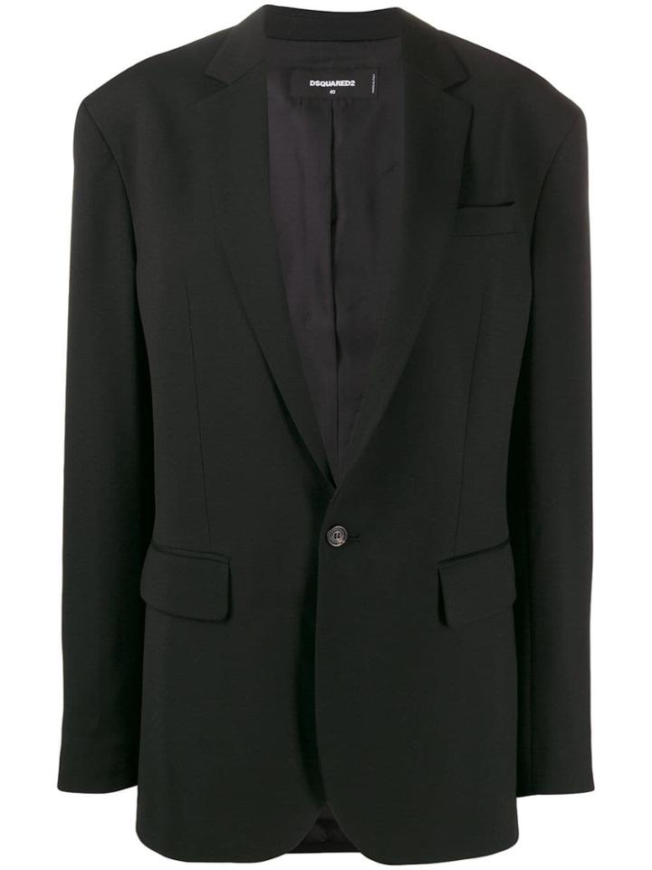 Dsquared2 Oversized Blazer - Black