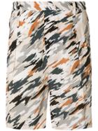 Lemaire Camouflage Shorts - Multicolour