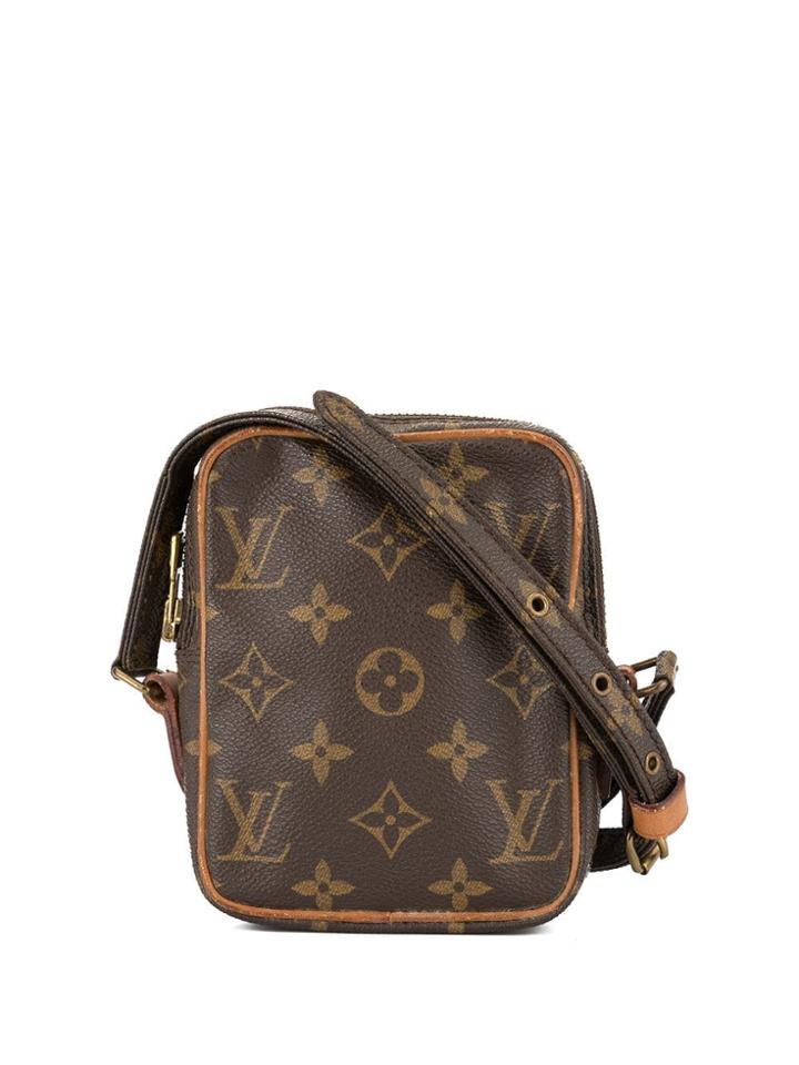 Louis Vuitton Vintage Mini Danube Crossbody Bag - Brown