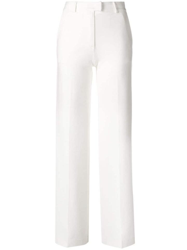 Twin-set Straight Leg Trousers - White
