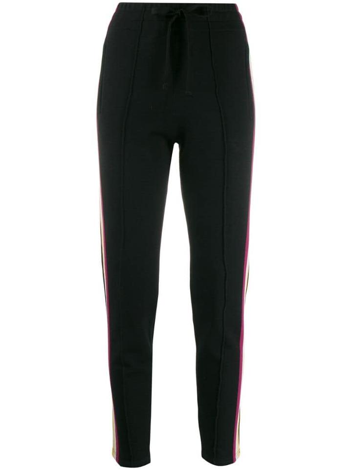Isabel Marant Étoile Side Stripe Joggers - Black