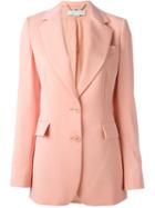 Stella Mccartney 'charlene' Jacket, Women's, Size: 42, Pink/purple, Cotton/viscose/wool