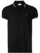 Saint Laurent Classic Polo Shirt, Men's, Size: S, Black, Cotton