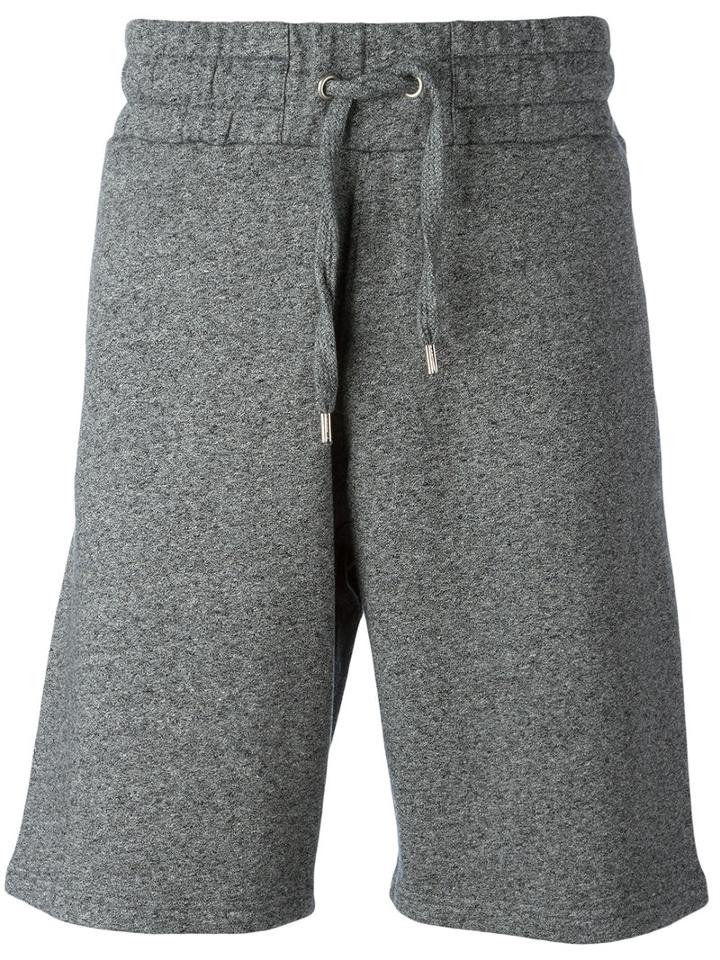 Kenzo - Logo Track Shorts - Men - Cotton - Xs, Grey, Cotton